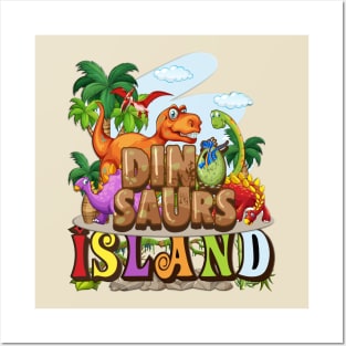 The Dinosaurs Island Posters and Art